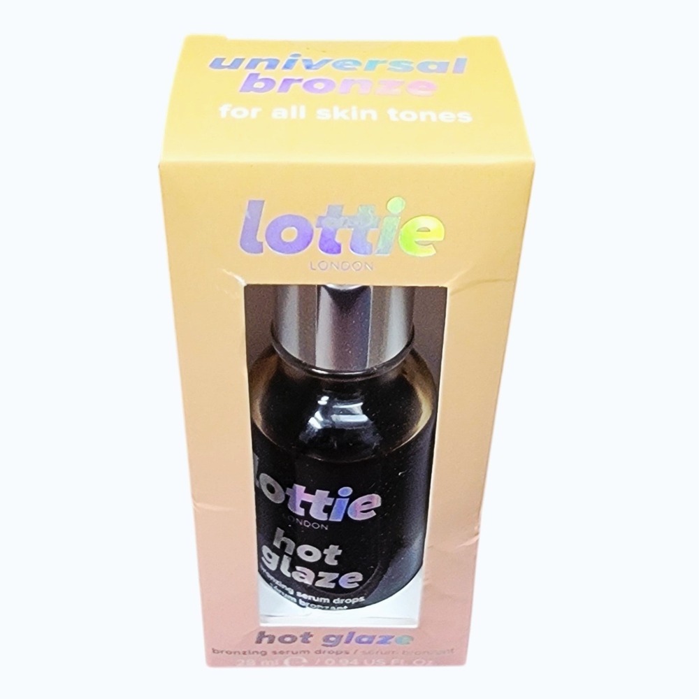 Lottie London Hot Glaze Bronzing Serum Drops Universal Bronze 0.94 oz NIB
